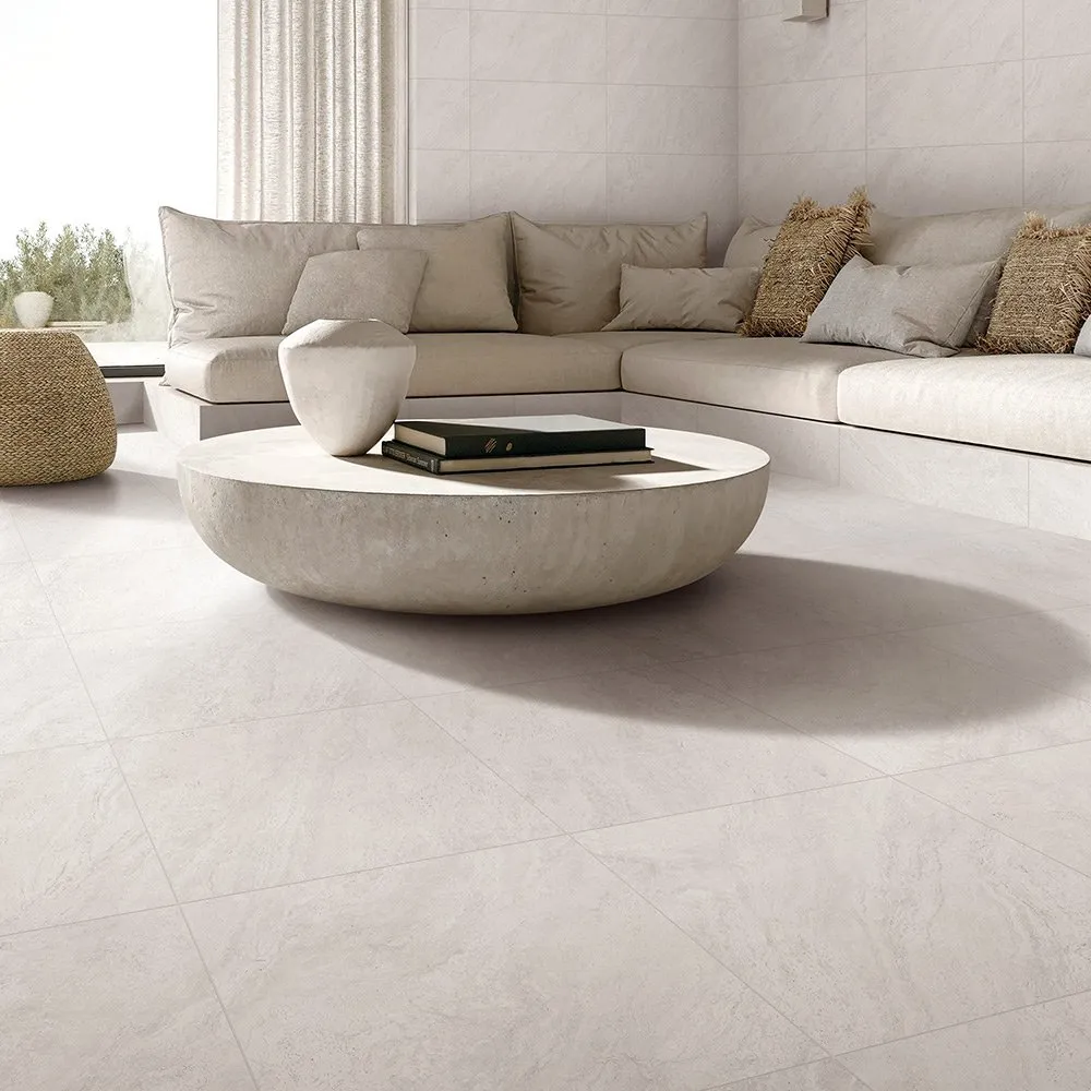 Anti-slip porcelain tiles on an outdoor pool surround, Australian residential home